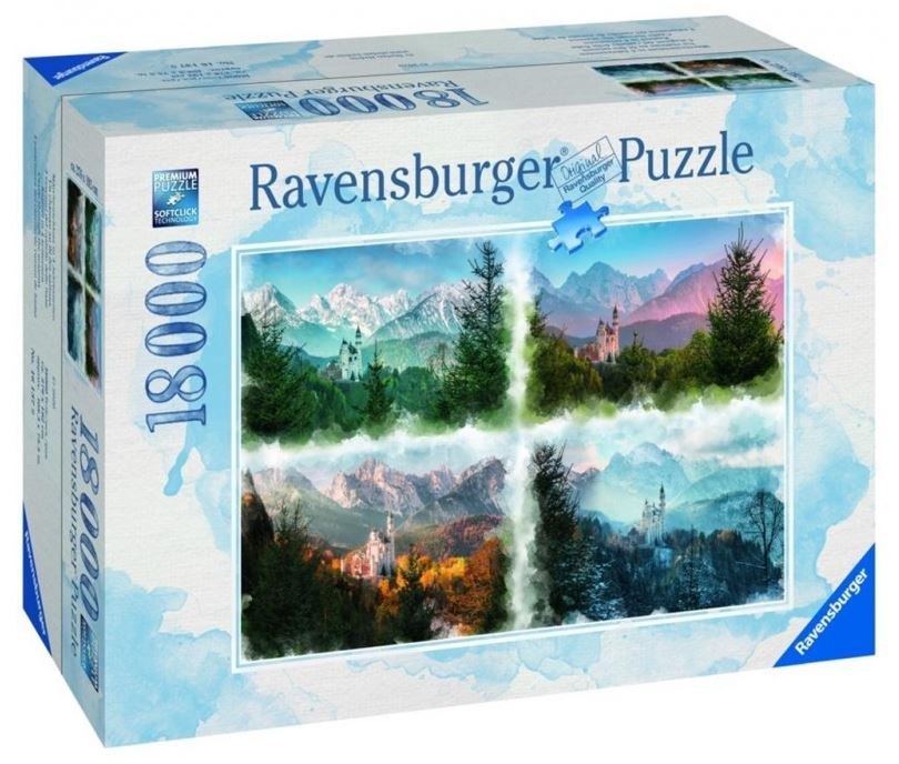 Ravensburger - 2D-Puzzle 18.000 Teile: Schloss Neuschwanstein